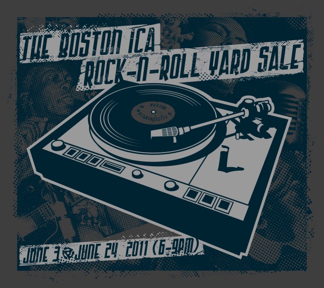 Boston ICA Rock And Roll Yard Sale