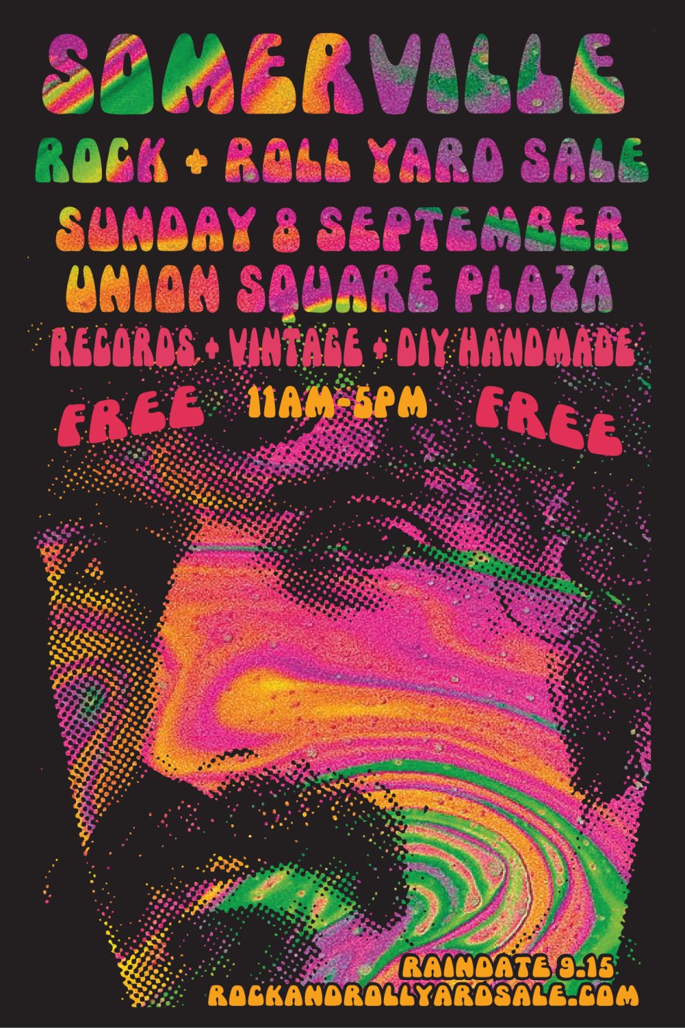 the 2019 Somerville Rock And Roll Yard Sale