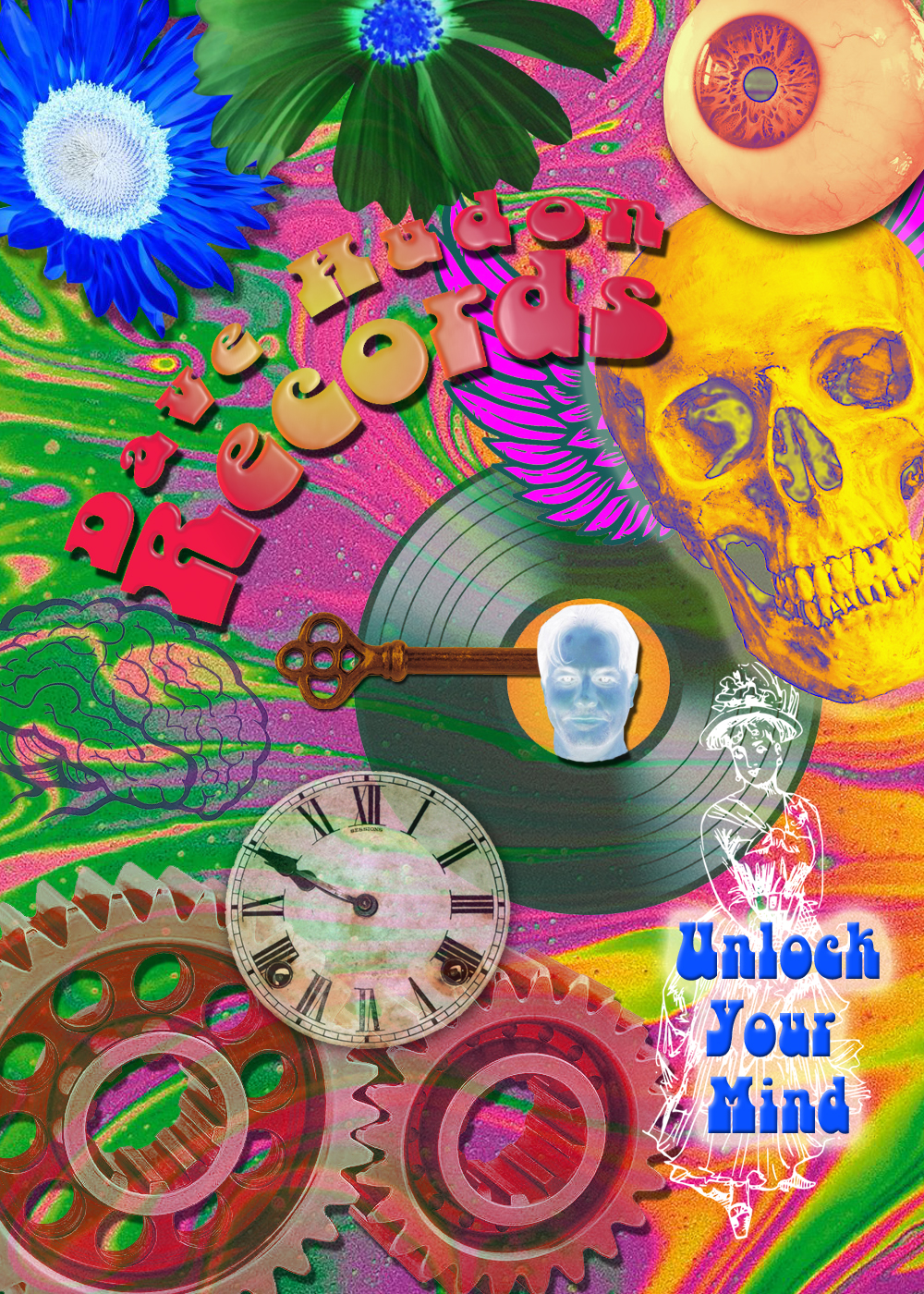 Dave Hudon Records at 9.4.22 SOMERVILLE ROCK AND ROLL YARD SALE