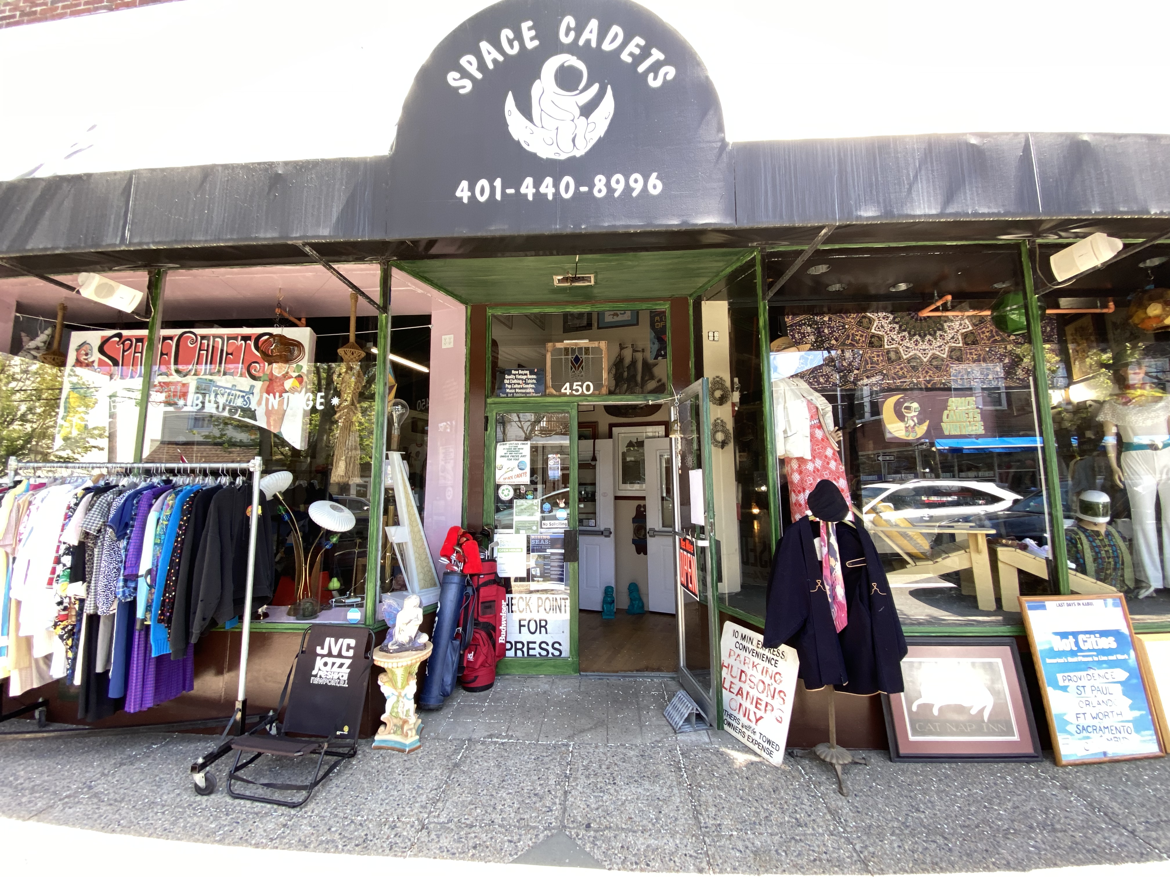 Space Cadets Vintage at 9.4.22 somerville rock and roll yard sale