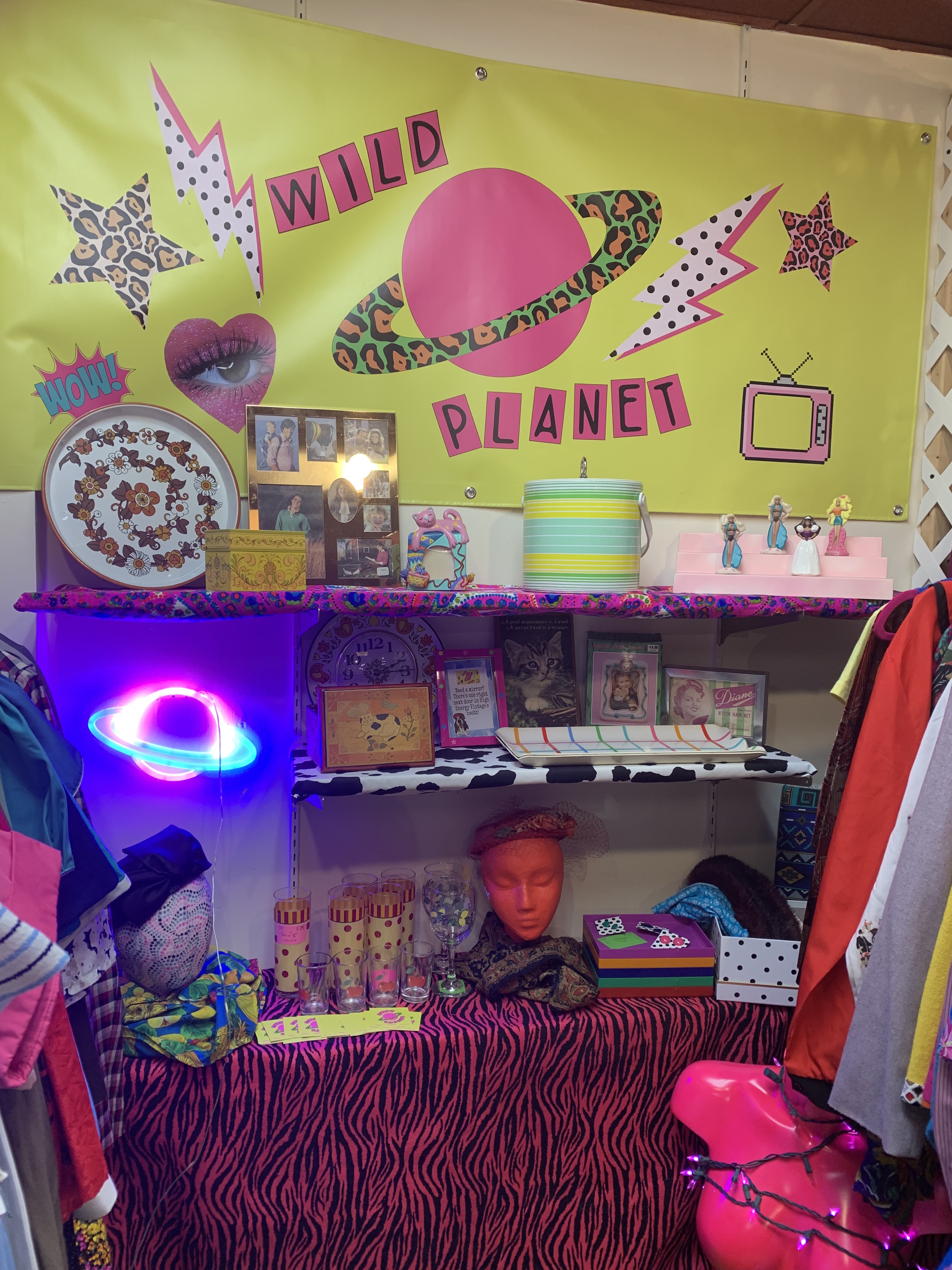 wild planet vintage at 9.4.22 somerville rock and roll yard sale